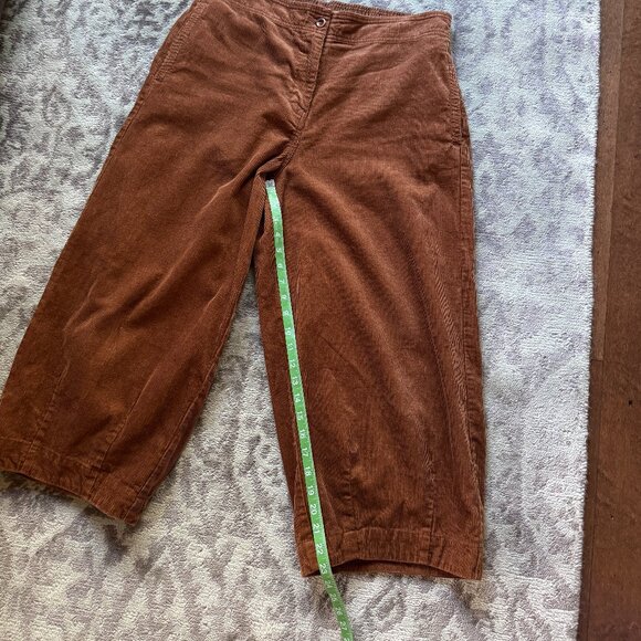 Poetry Brown Wide Leg Corduroy Trousers - Picture 11 of 11